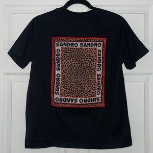 Sandro boxy tee
